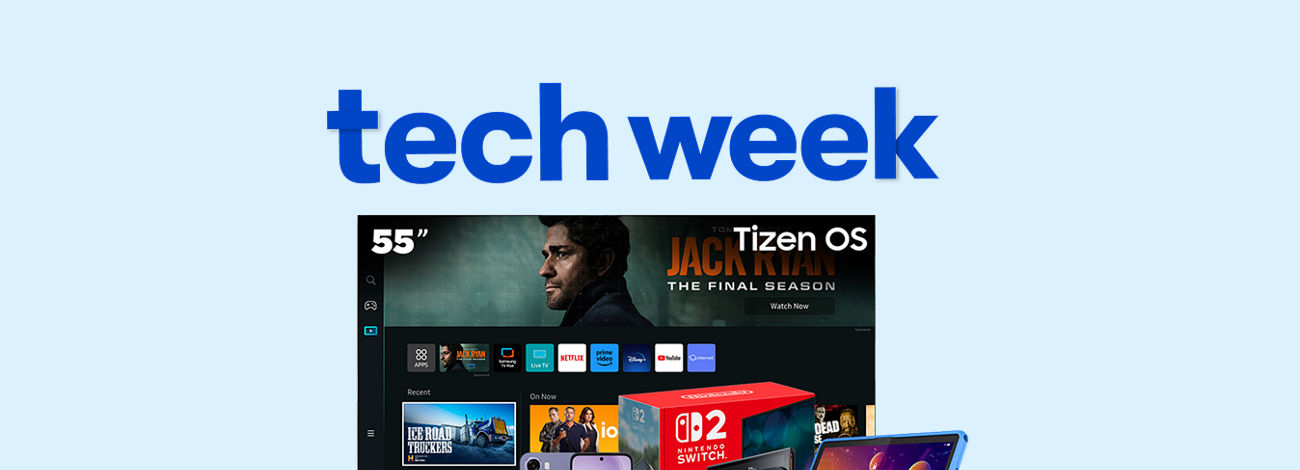 Enjoy 1000s of points on selected Tech deals