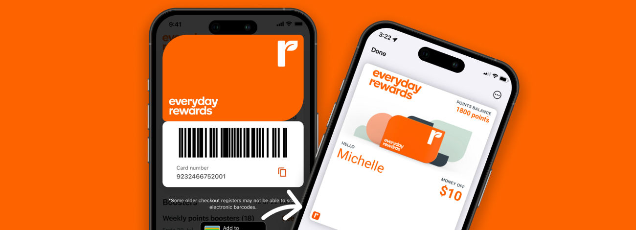 Everyday Rewards Digital Wallet