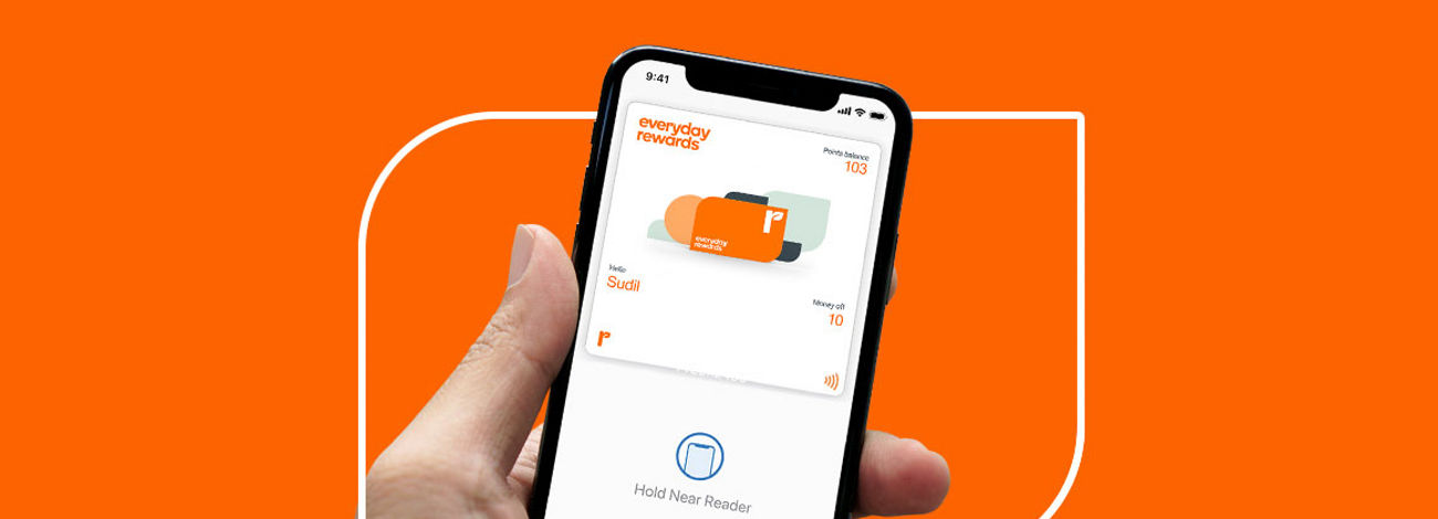 Everyday Rewards Digital Wallet