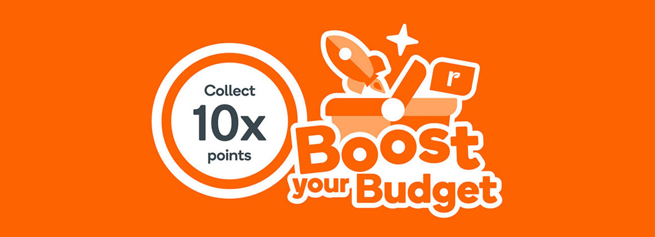 Everyday Rewards Boost your Budget 10x points offer
