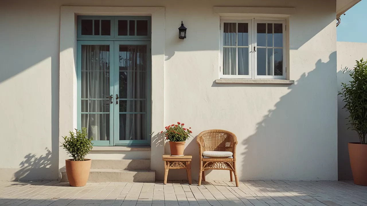 Classic home exterior design Image 