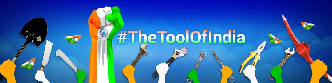 tool of india banner