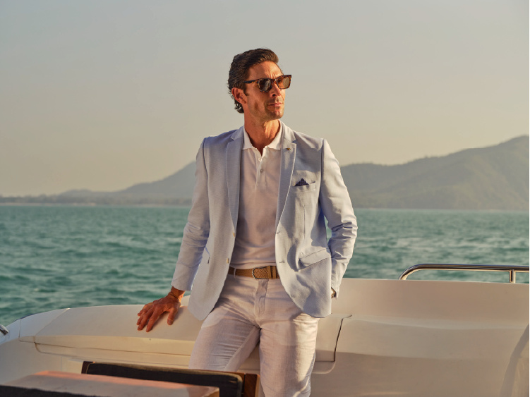 Wherever summer takes you, arrive in style with Louis Philippe