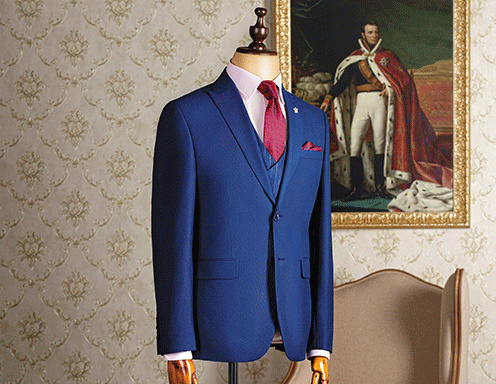 Louis philippe clearance royal blue suit