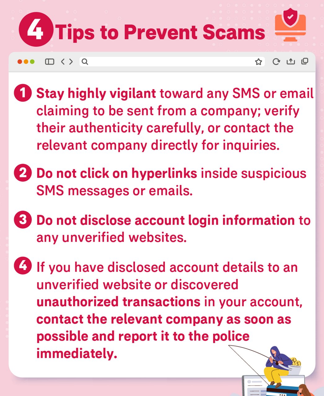 Don't Click Every Link: 4 Tips to Prevent Scams
