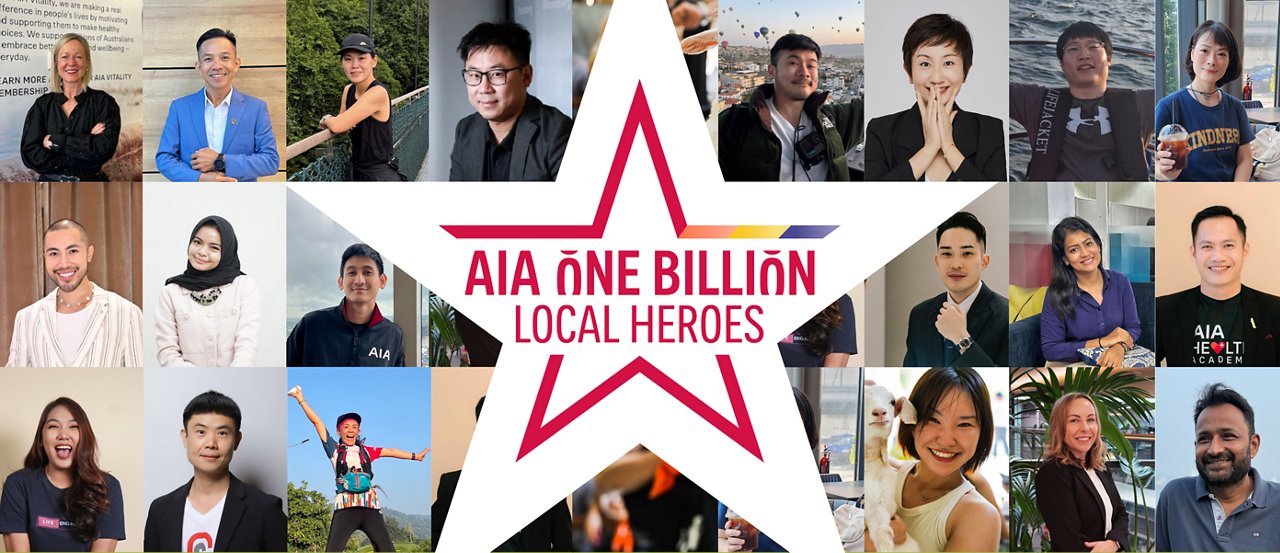 AIA One Billion Local Heroes | AIA Group Limited