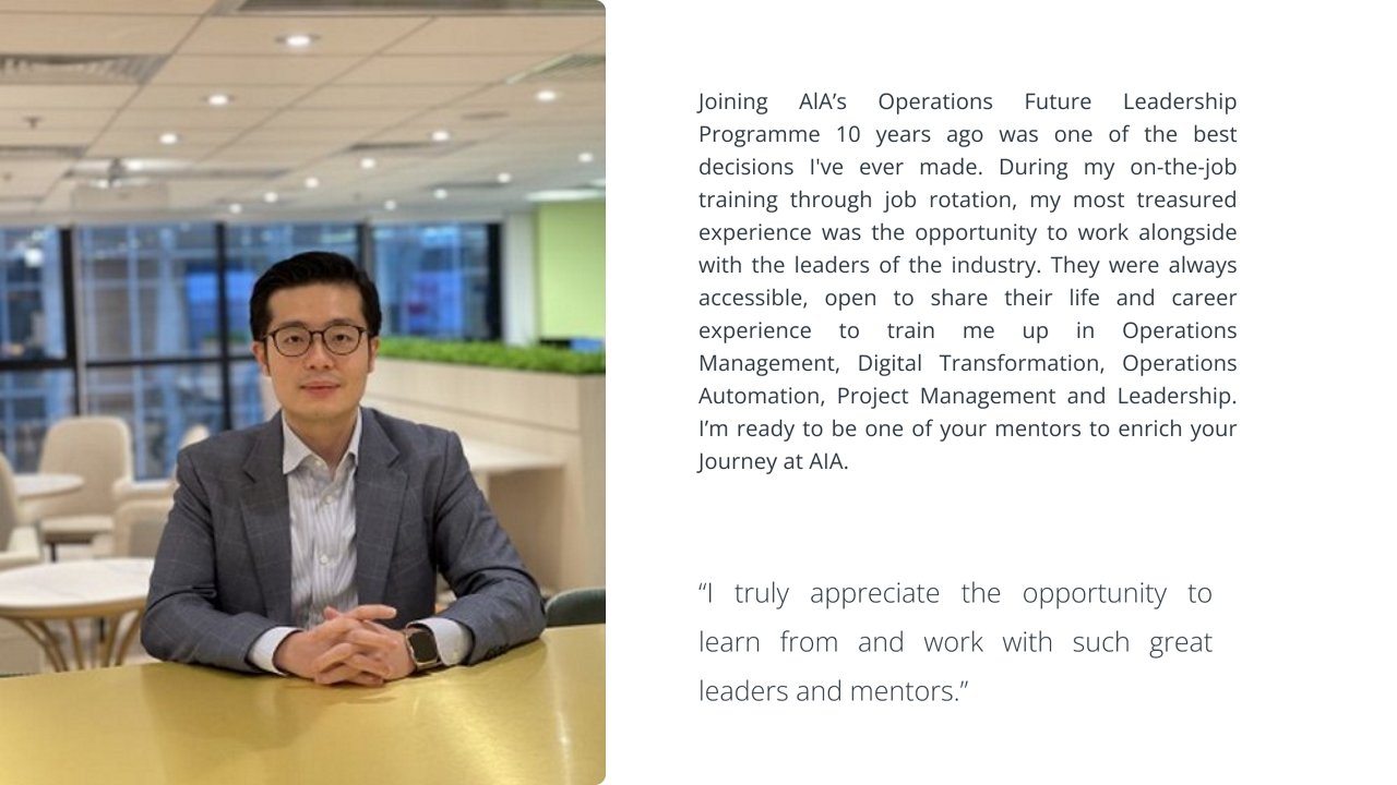 Alex Li, Associate Director, Operations Business Solutions