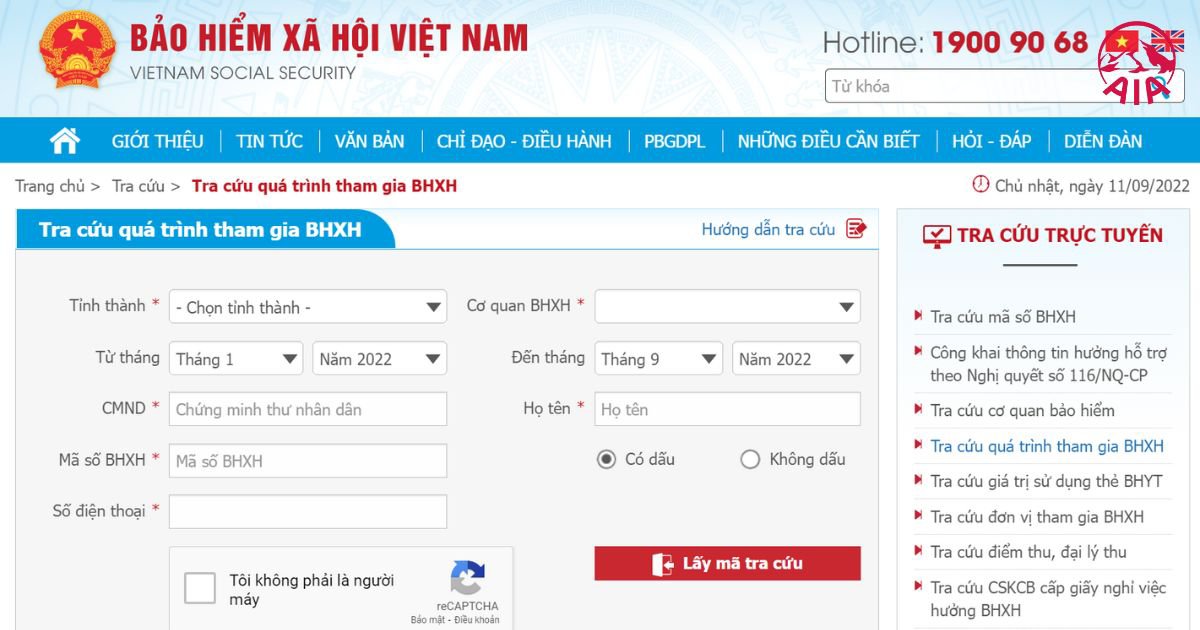 Chi tiết các bước tra cứu quá trình đóng BHXH trực tuyến