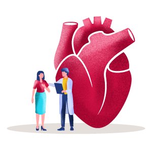 Heart icon depicting diagnosis