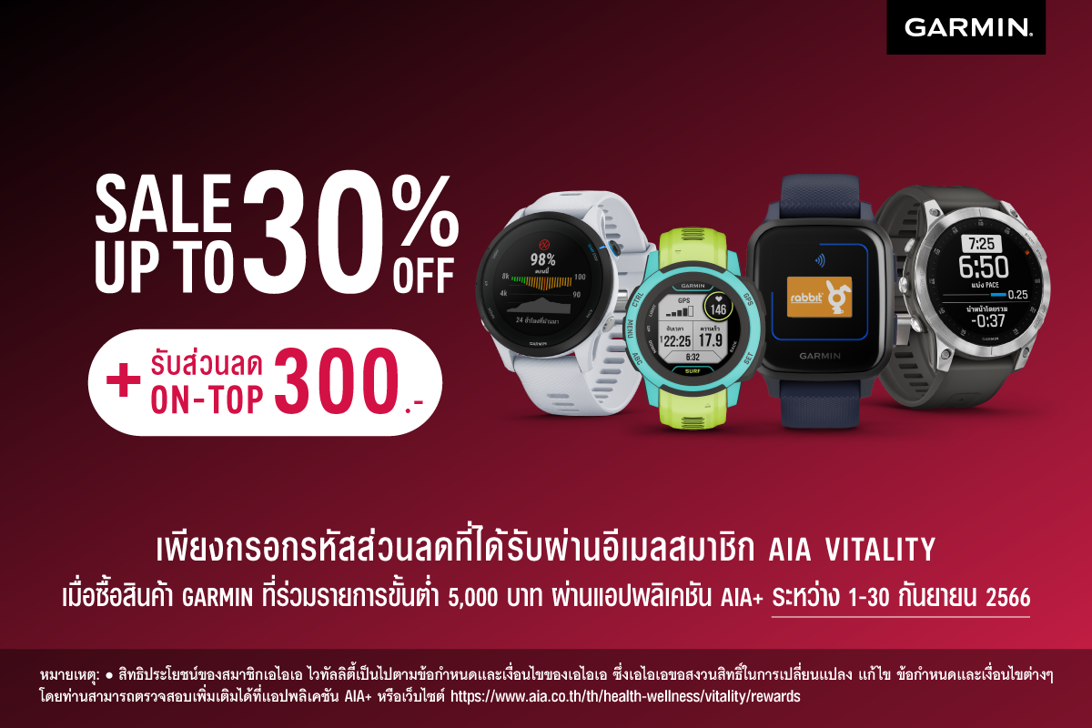 Garmin Promotion September 2023