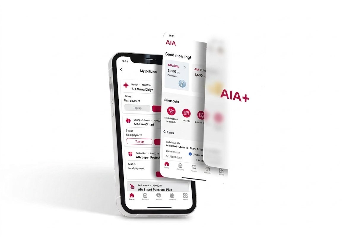 AIA+ | Manage your account on the go | AIA Sri Lanka