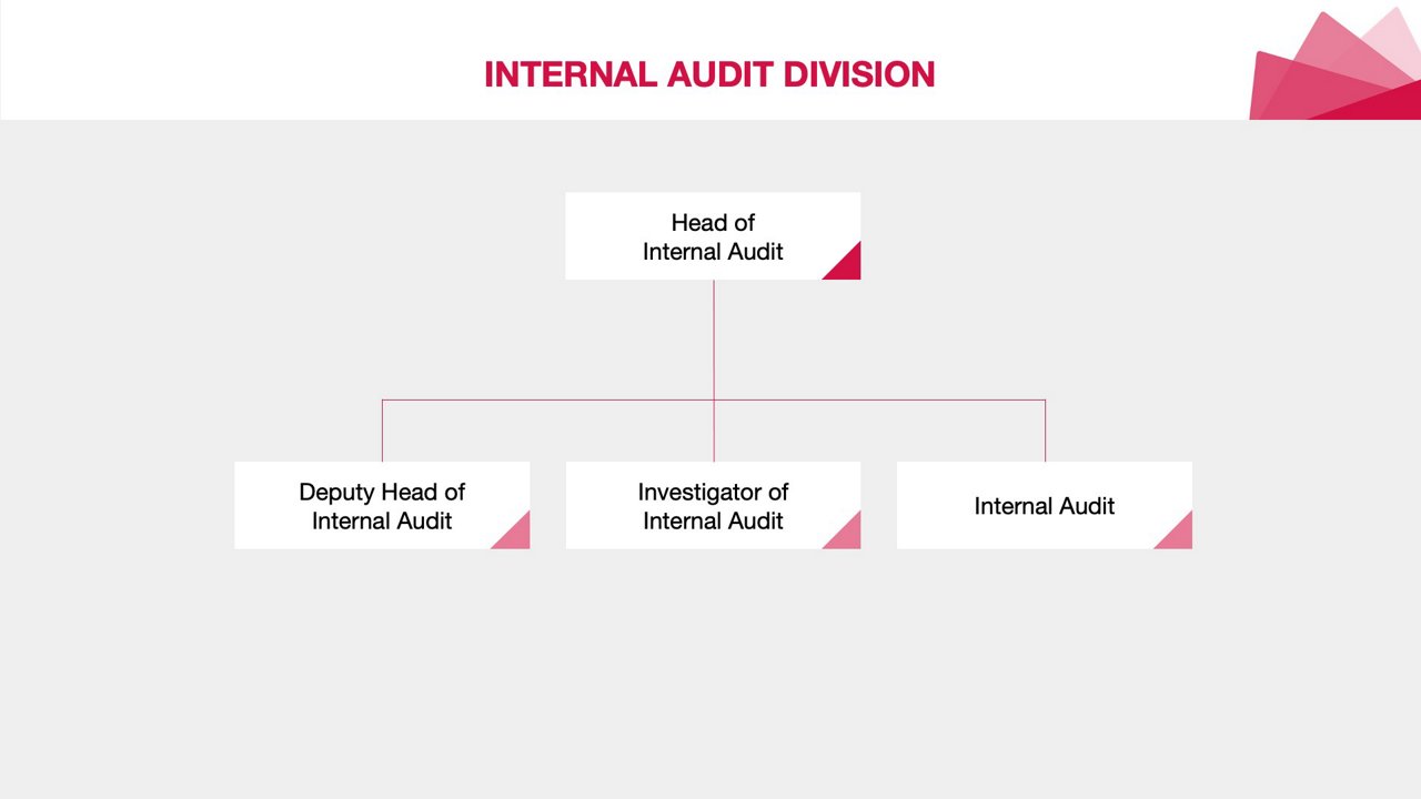 INTERNAL AUDIT DIVISION - Struktur Organisasi AIA 2024