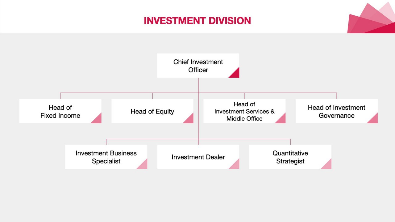 INVESTMENT DIVISION - Struktur Organisasi AIA 2024