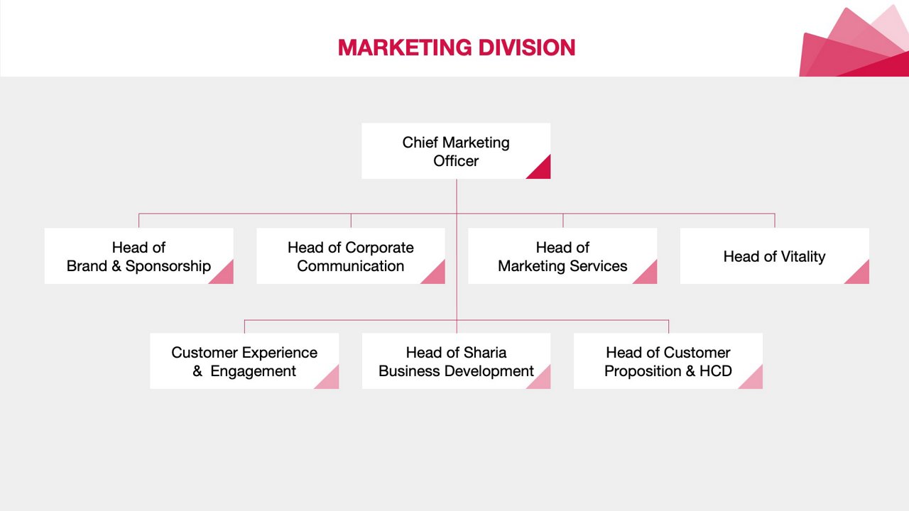 MARKETING DIVISION - Struktur Organisasi AIA 2024