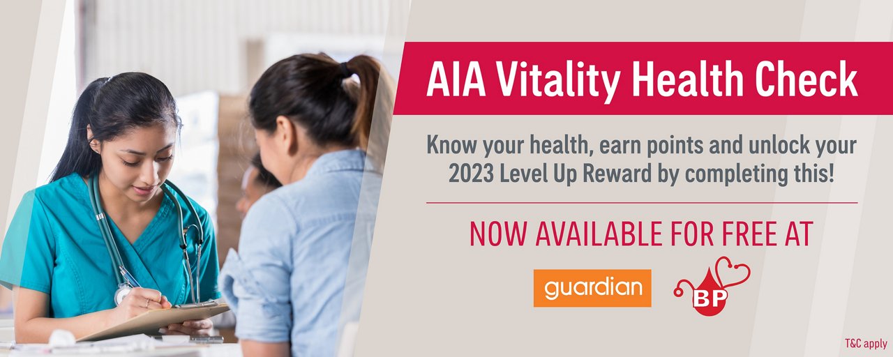 AIA Vitality Health Check AIA Vitality AIA Malaysia