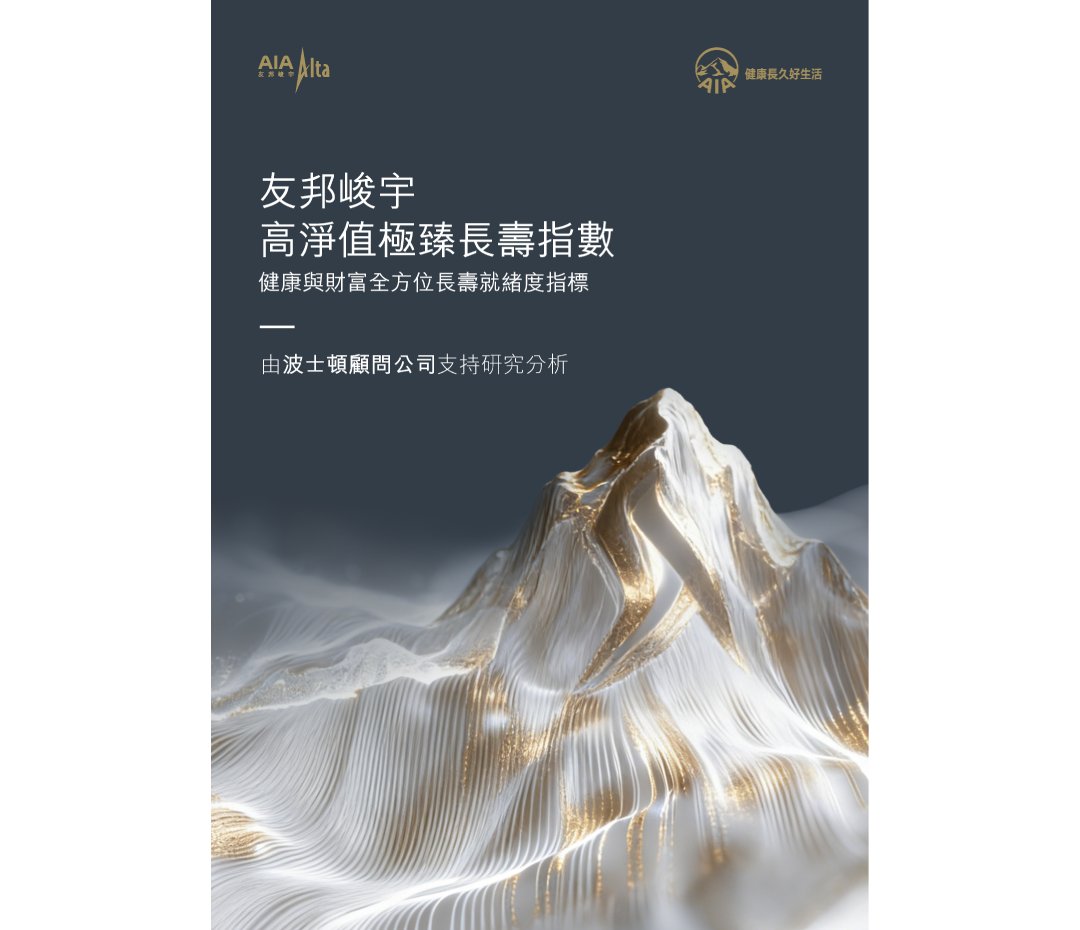 友邦峻宇高淨值人士長青指數​