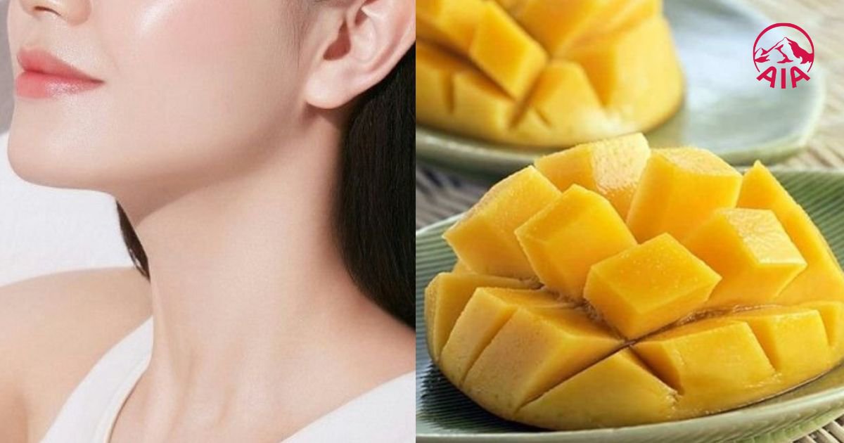 Xoài cung cấp vitamin A và C cho làn da đẹp hơn