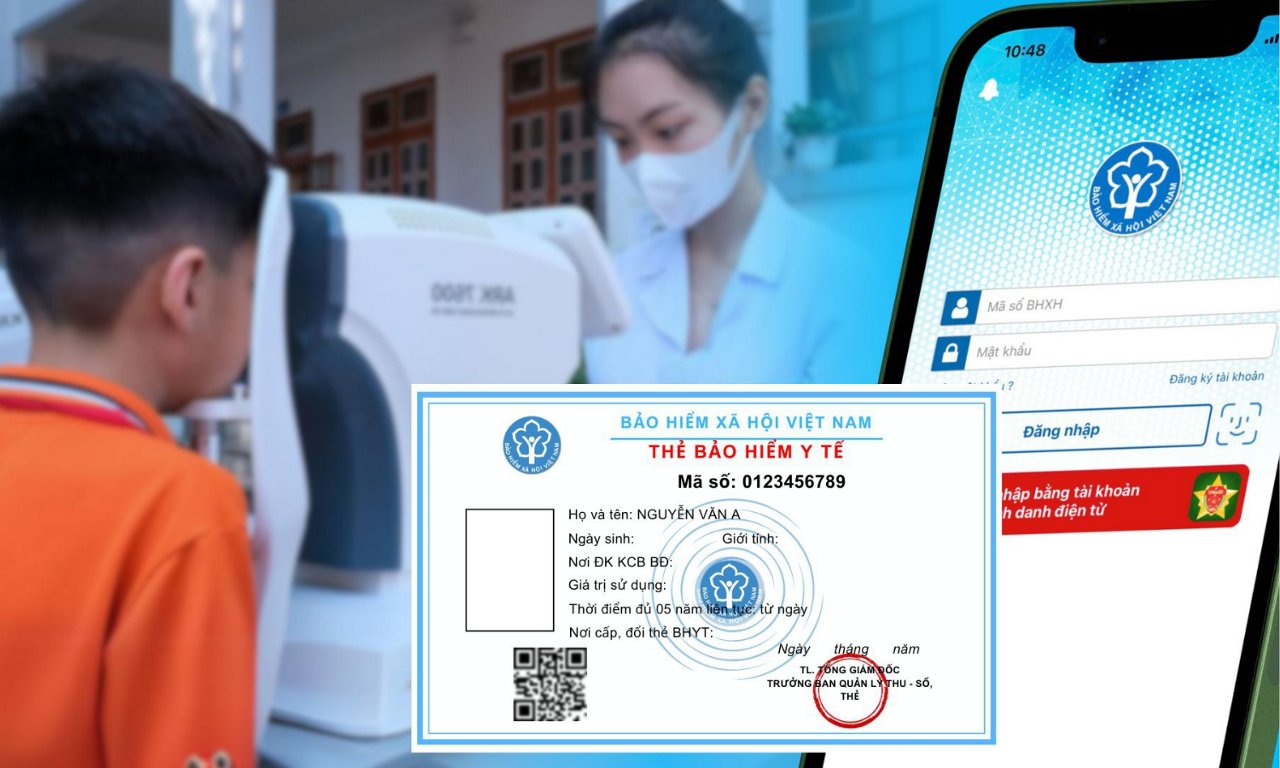 Thẻ bảo hiểm y tế điện tử