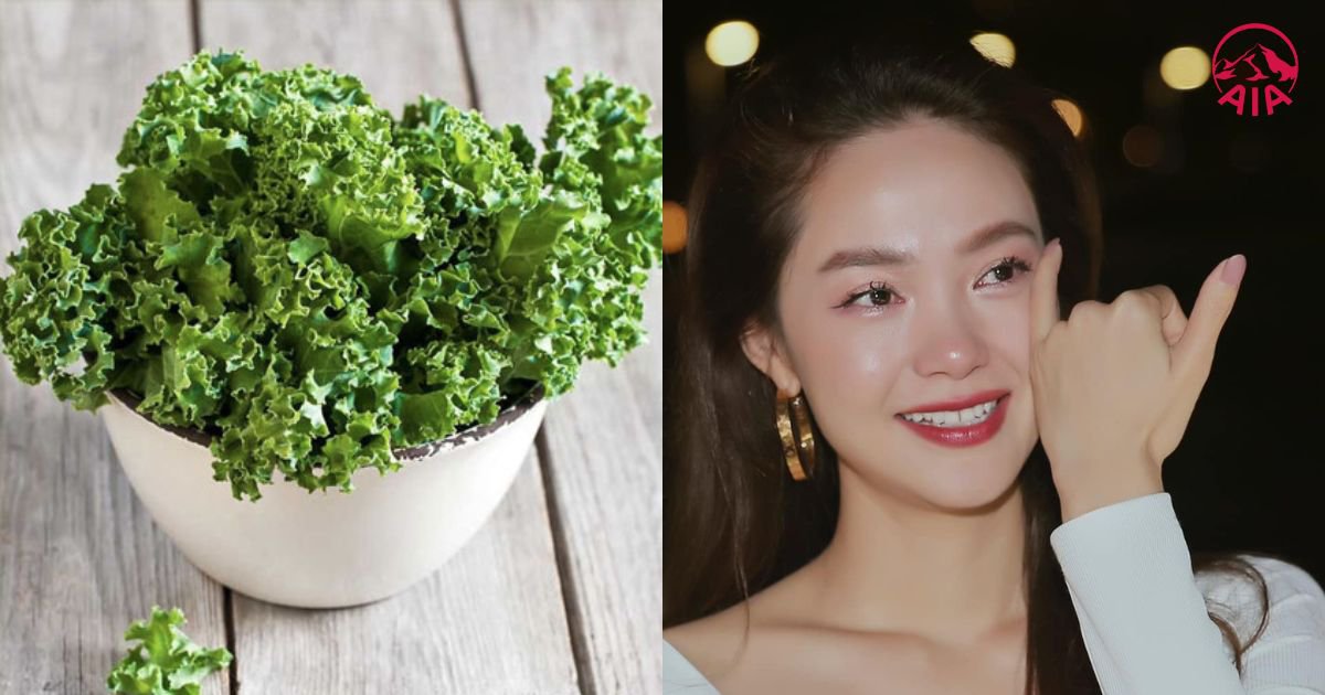 Diễn viên Minh Hằng sử dụng cải kale mỗi ngày