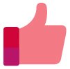 Icon of thumbs up