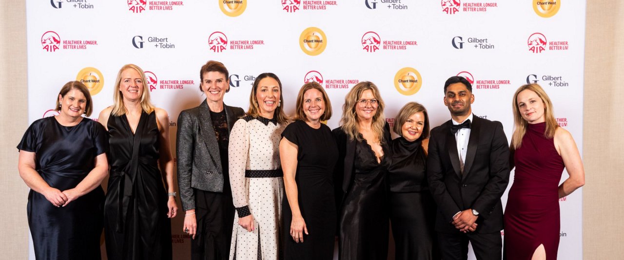 AIA staff at event 