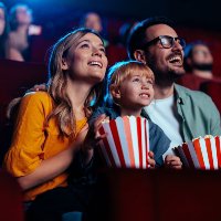 Family at cinemas