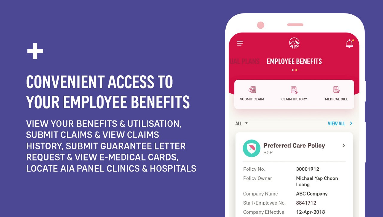 Access to your employee benefits information