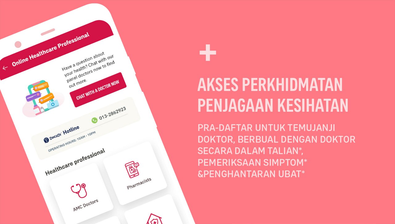 Berbual dengan doktor secara dalam talian dan akses perkhidmatan penjagaan kesihatan di hujung jari anda