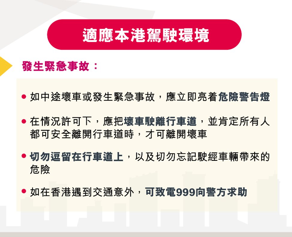 香港駕駛 實用入門指南