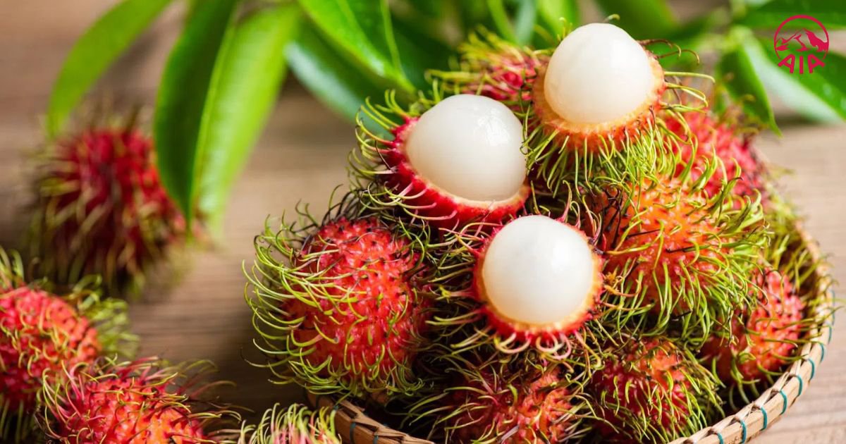 100g thịt quả chôm chôm cung cấp khoảng 82 kcal cùng nhiều khoáng chất và vitamin thiết yếu