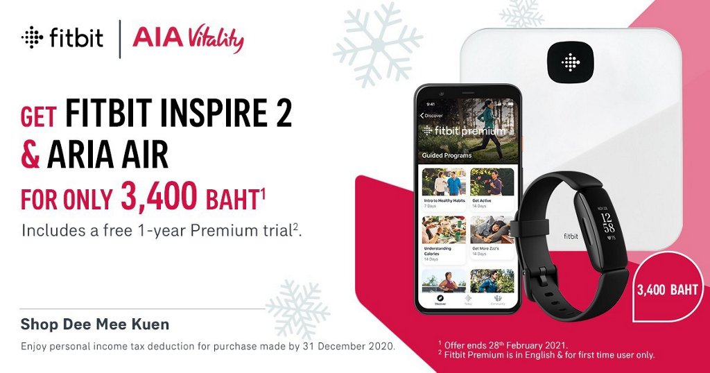 Aia vitality fitbit discount discount