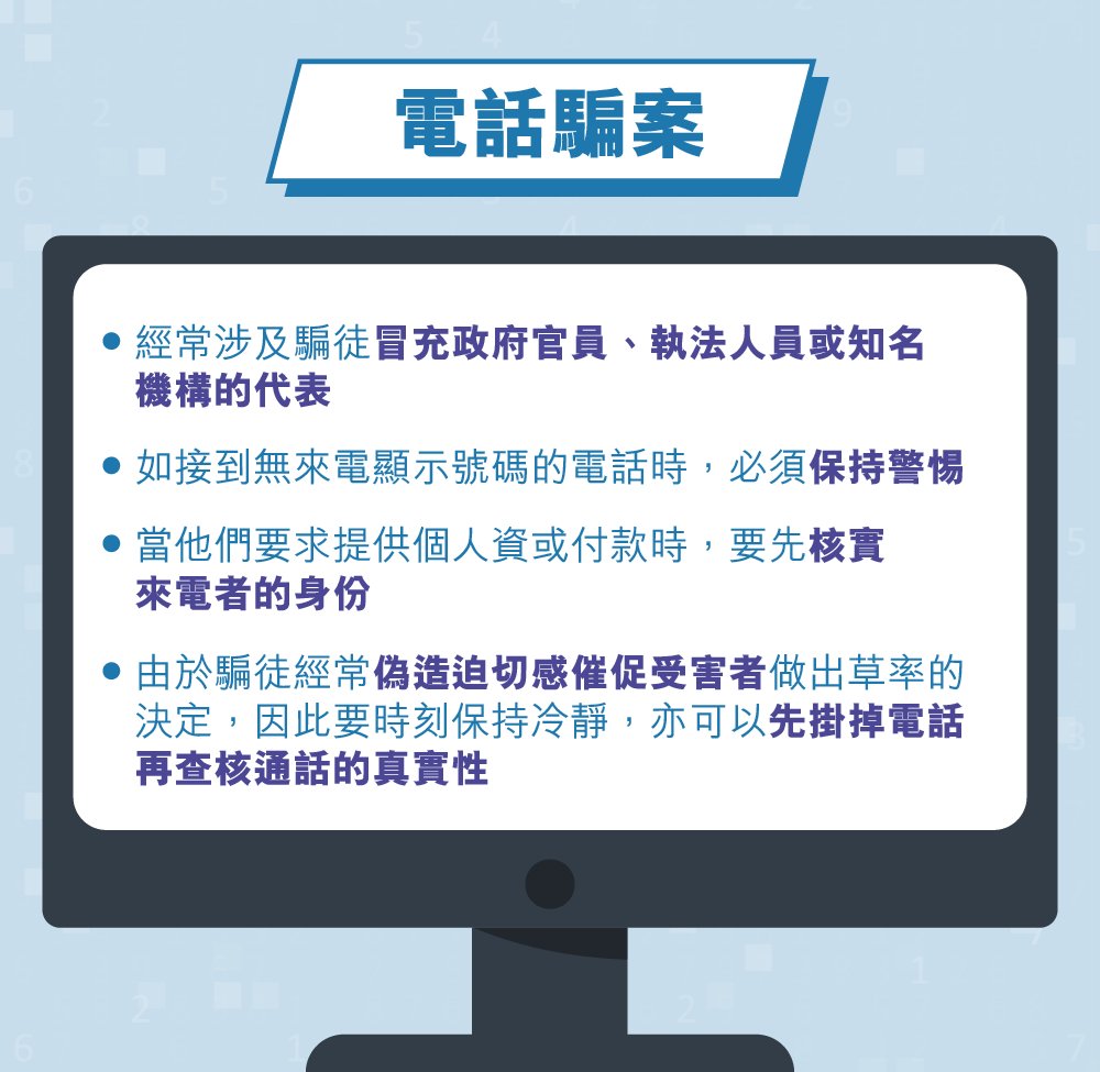 防騙意識您要知 防範網絡陷阱