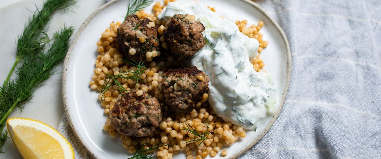 Greek Style Lamb Meatballs