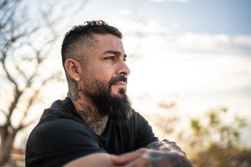 Man in the park