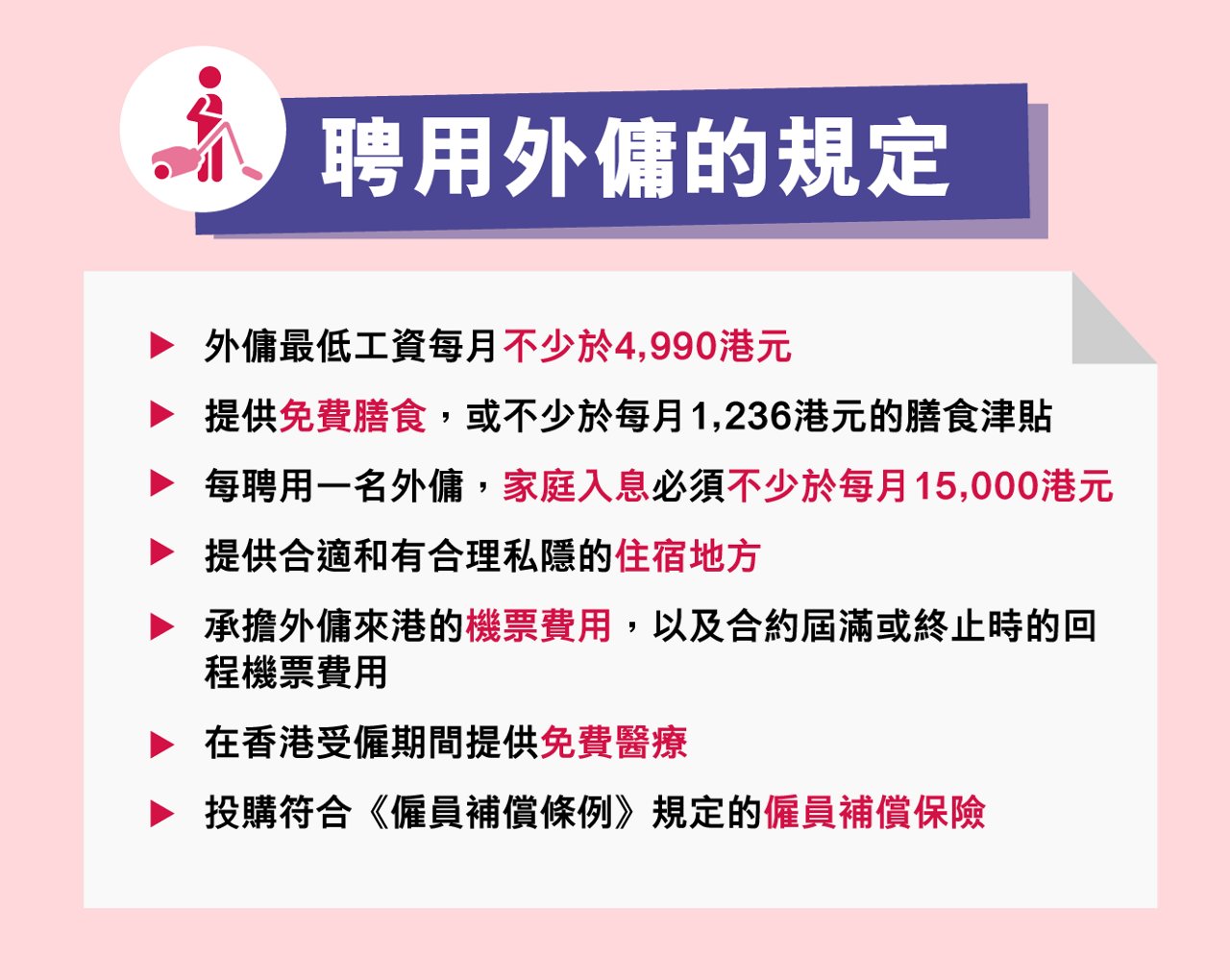 如何在港聘用外籍家庭傭工