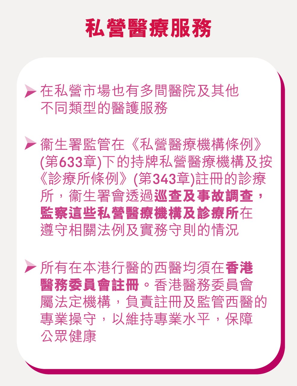 透視香港醫療體系 求醫有門