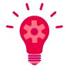 Icon of light bulb
