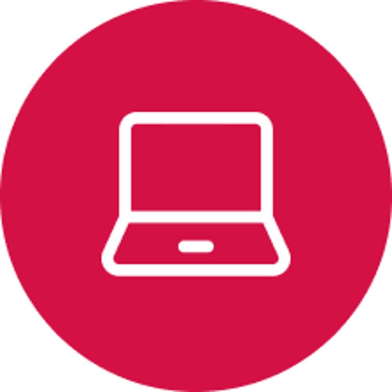 laptop icon for webinars
