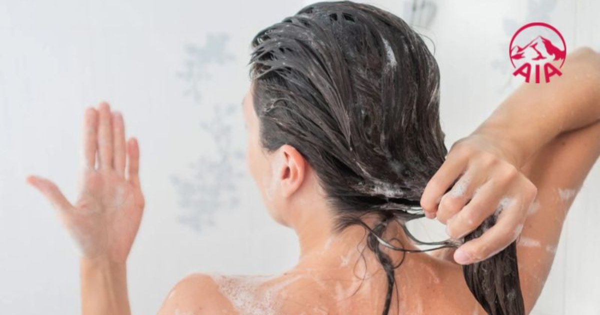 Bệnh nhân nên gội đầu khi sức khỏe đã ổn định