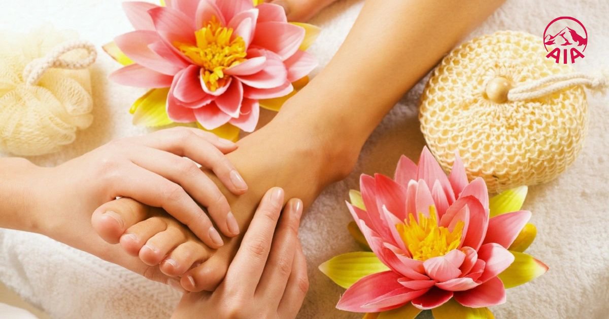 Lòng bàn chân là nơi có nhiều huyệt vị quan trọng của chúng ta