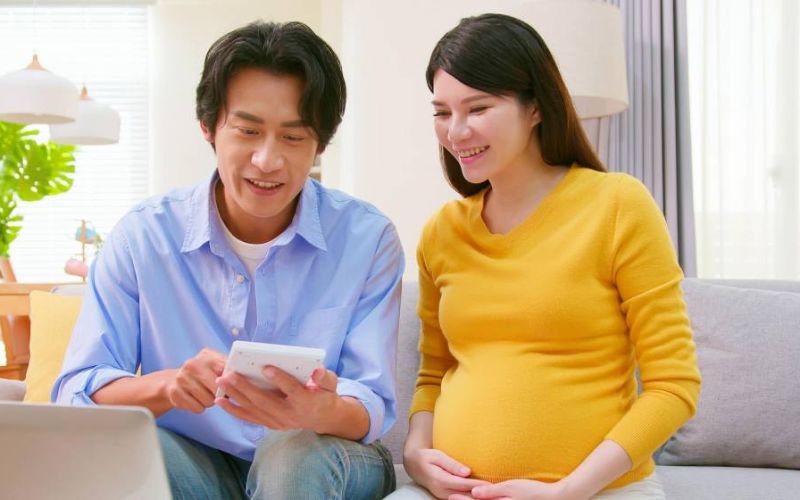 mức hưởng chế độ thai sản với lao động nam có vợ sinh con