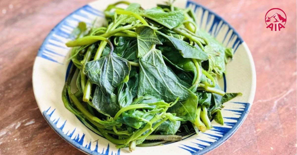 Rau lang giúp tăng cường mật độ xương