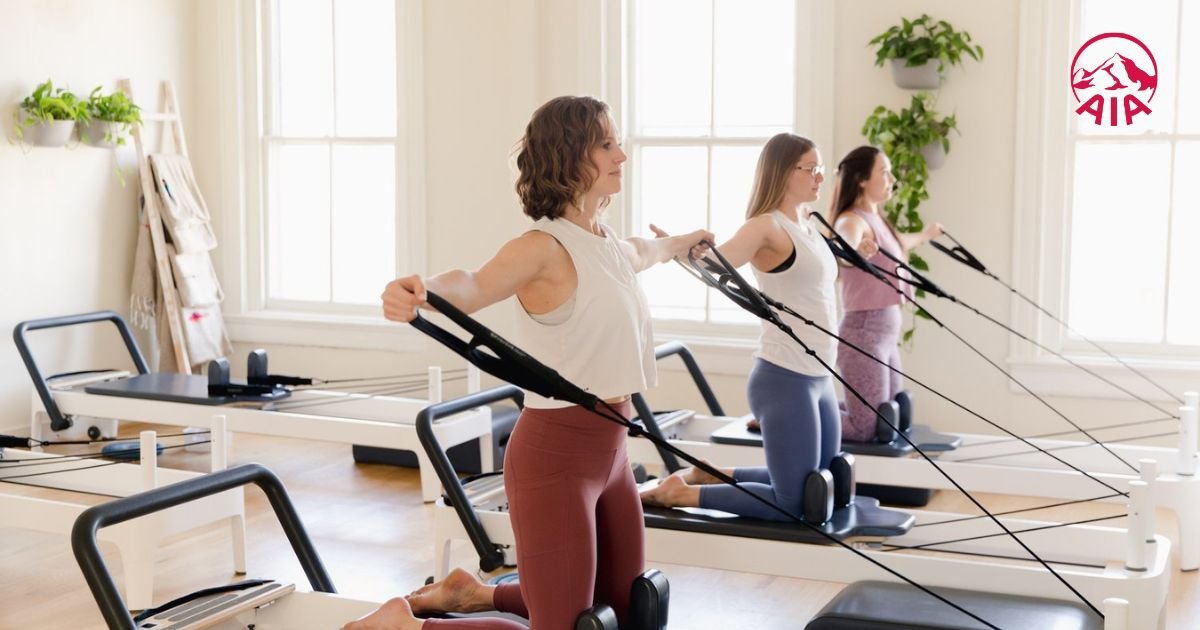Tập Pilates giúp tăng sức bền và sức mạnh cơ bắp