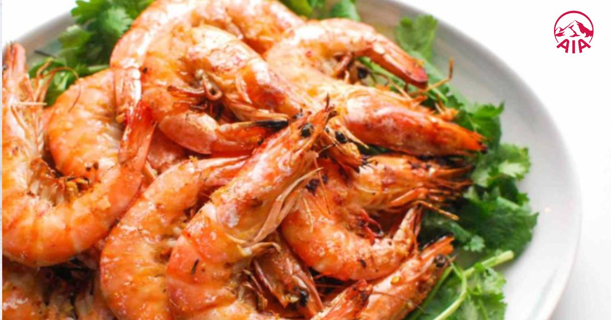 Hấp tôm là một trong những cách chế biến tốt nhất cho người bị tiểu đường