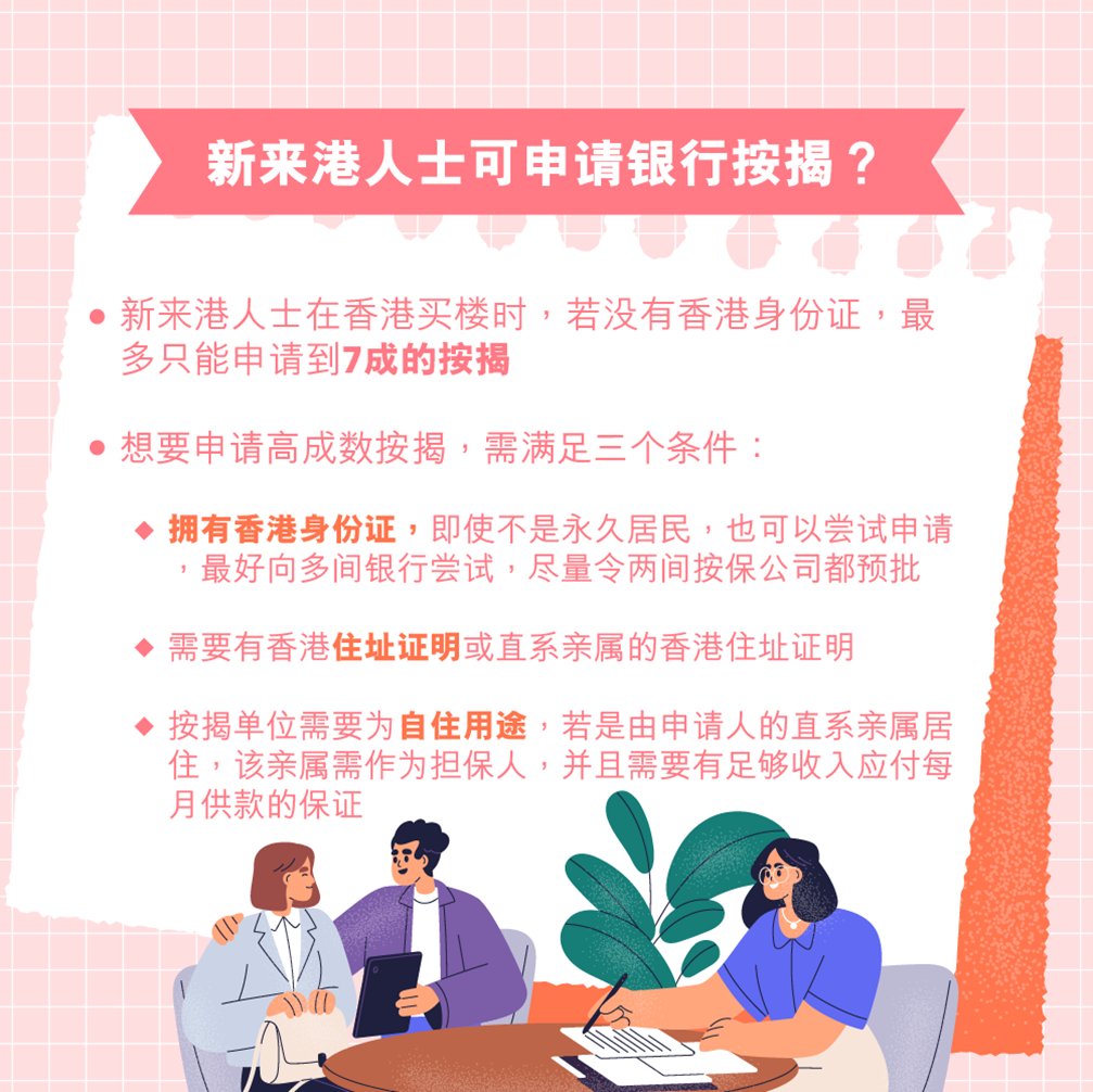 新来港买楼攻略 如何借银行按揭？