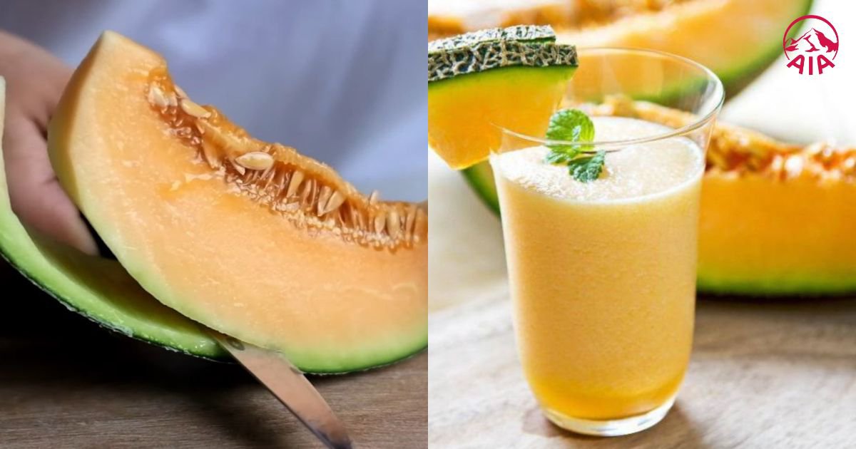 1 ly trà dưa lưới trung bình chứa 60-70 calo