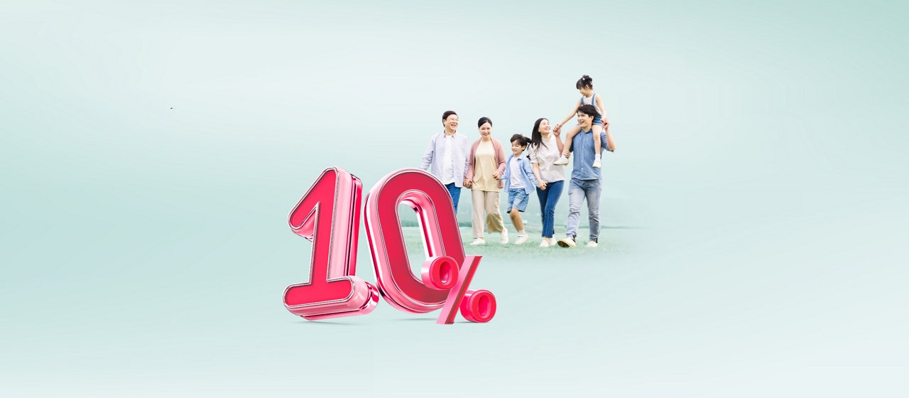 10% saving