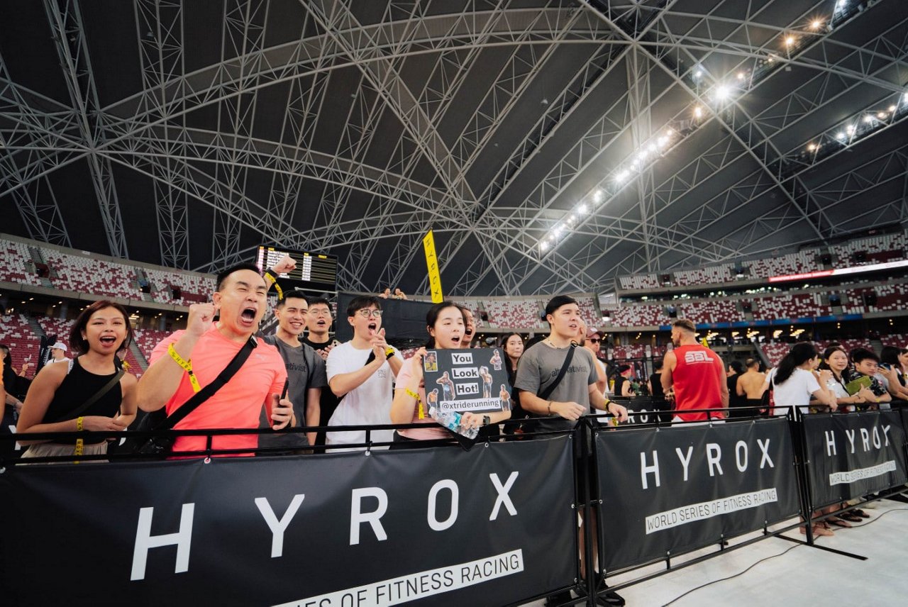 Hyrox event in Singapore