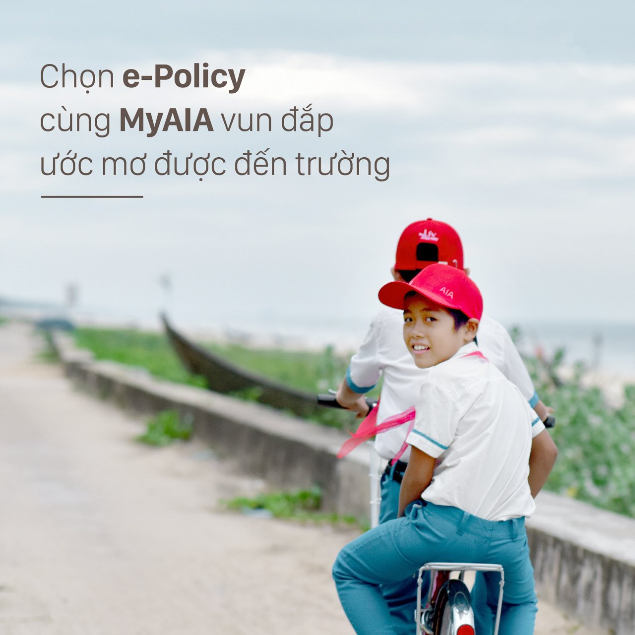 Chọn e-Policy, cùng MyAIA vun đắp ước mơ đến trường