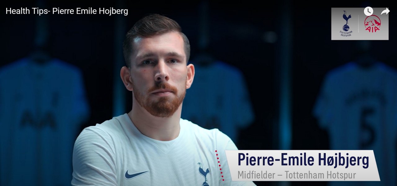 Health Tips-Pierre Emile Hojbjerg 